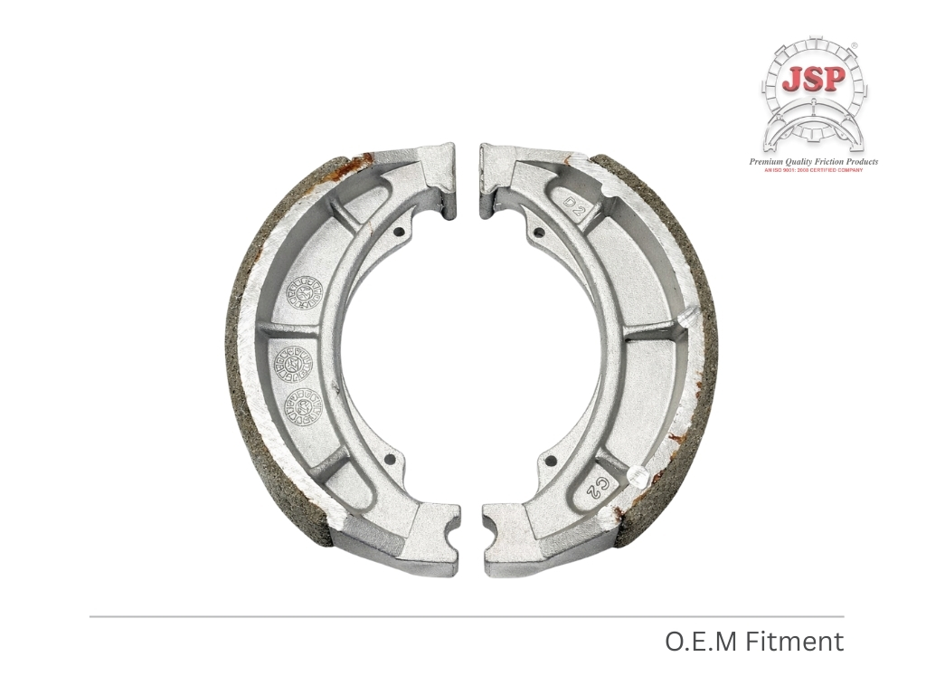 Tvs Jupiter Samurai Brake Shoe - Features: High Friction Stability