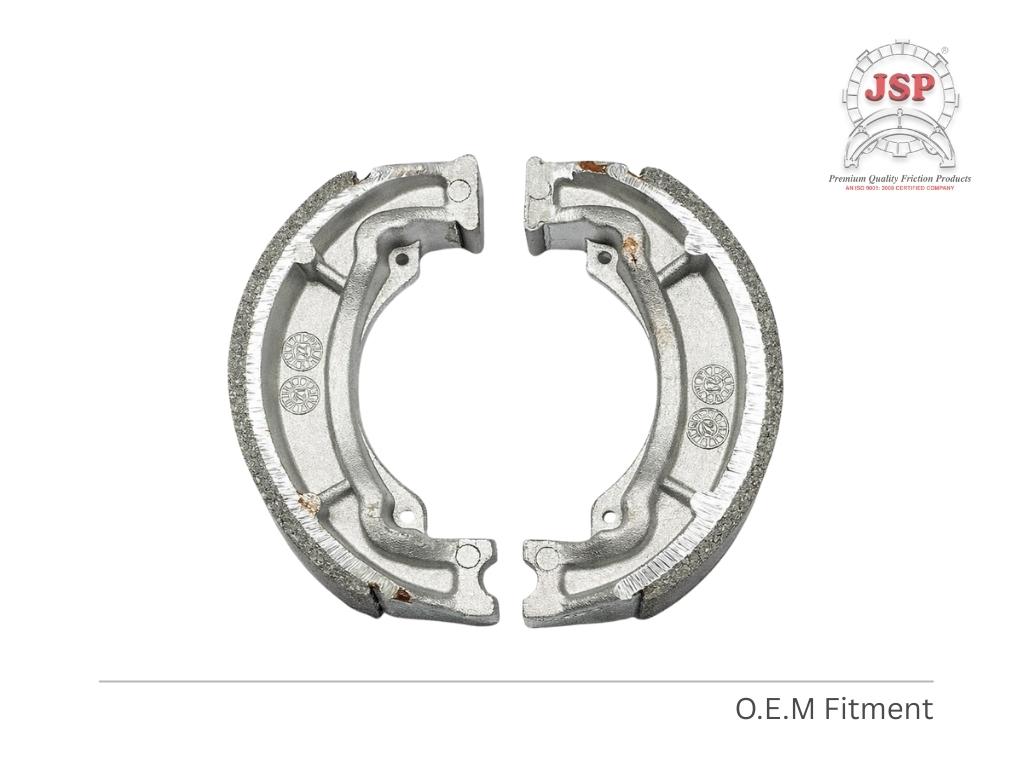 Tvs Scooty Pep Brake Shoe - Dimension (L*W*H): 100.7 X 25 Millimeter (Mm)