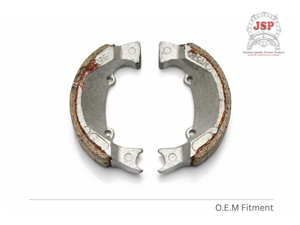 Tvs Xl 100 Brake Shoe - Dimension (L*W*H): 76 X 17 Millimeter (Mm)