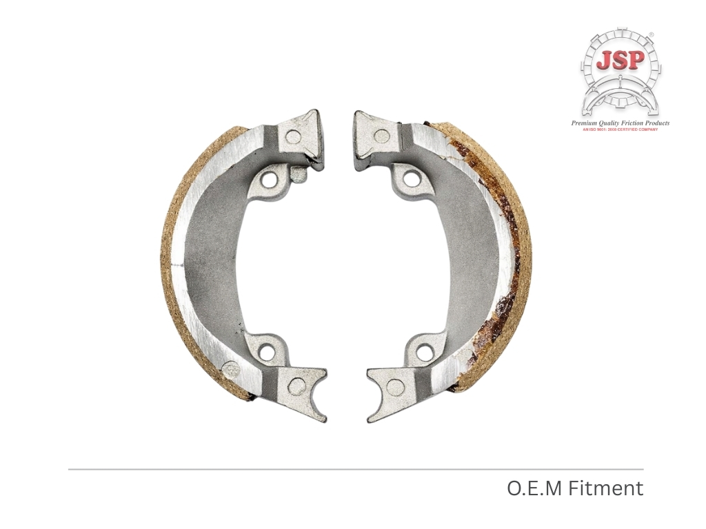 Tvs Xl50 Front Brake Shoe - Dimension (L*W*H): 76 X 17 Millimeter (Mm)