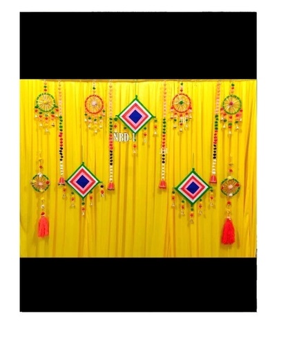 Wedding Haldi Mehendi Decoration Set