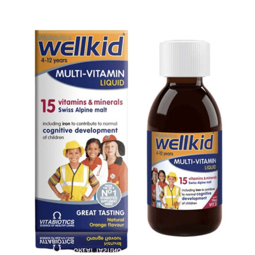 Wellkid Vitabiotics Multivitamin Liquid 150Ml - Drug Type: General Medicines
