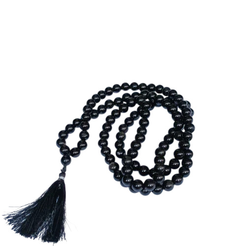 Black Tourmaline 108 Beads Mala