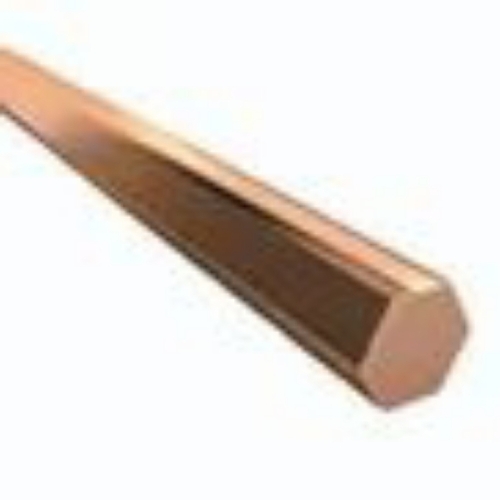 Bronze Hexagonal Rods..