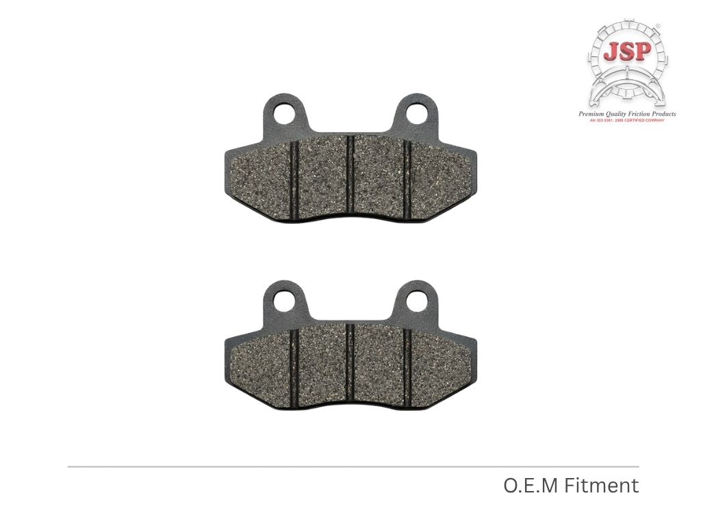 Ev Electric Scooter Disc Brake Pad - Features: Basbestos-Free Semi-Metallic Friction Material