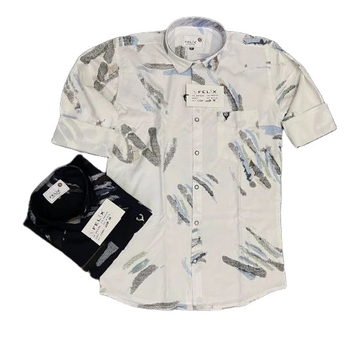 Men Rayon Printed Shirts