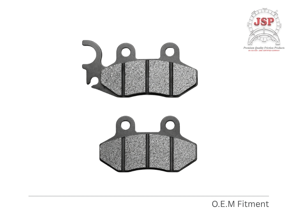 Ola Front Disc Brake Pads - Material: Semi-Metallic