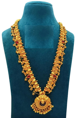 Pj Traditional Maharashtrian Kolhapuri Saaj Necklace