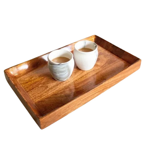40inch Solid Mango Wood Serving Tray