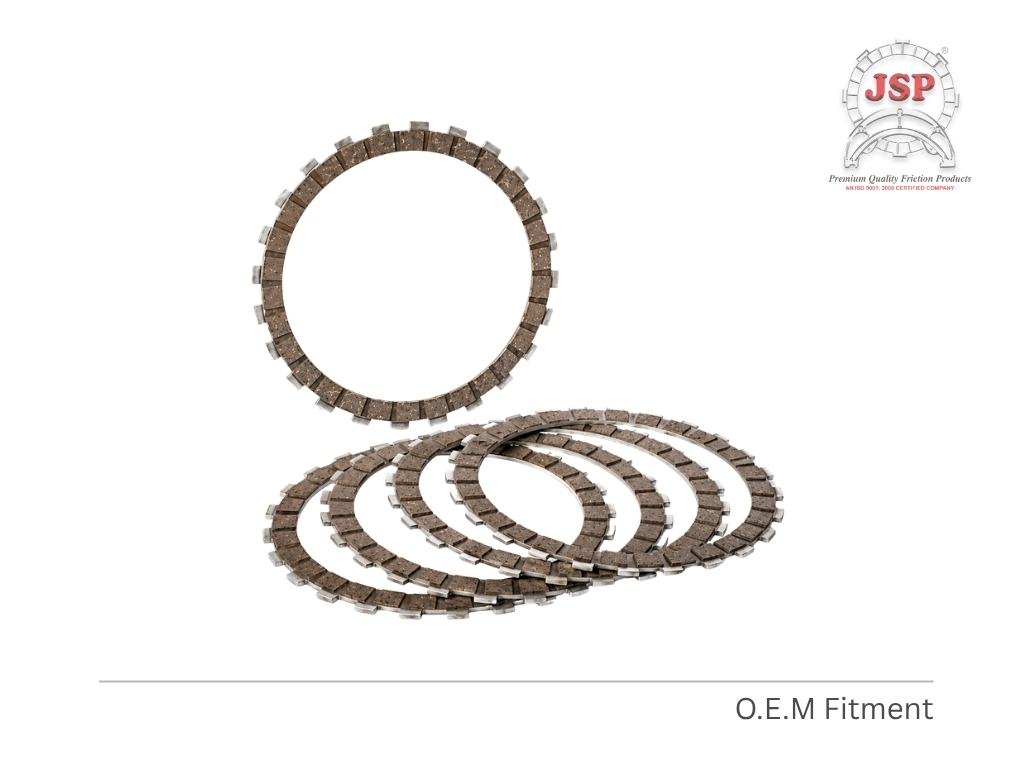 Bajaj Pulsar Dtsi Clutch Plate - Surface Finish: Premium Friction Finish