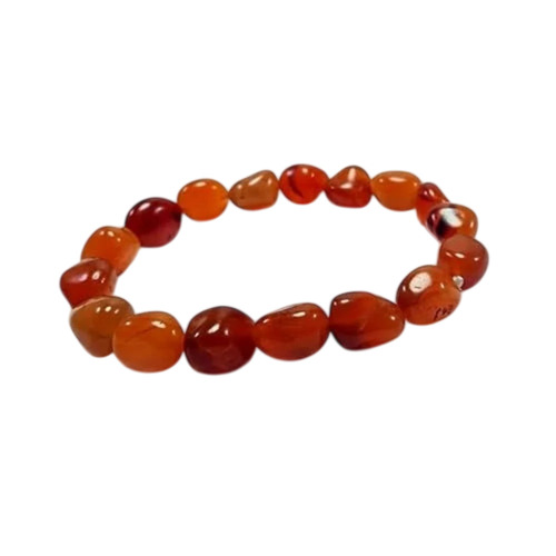 Natural Red Carnelian Tumble Bracelet