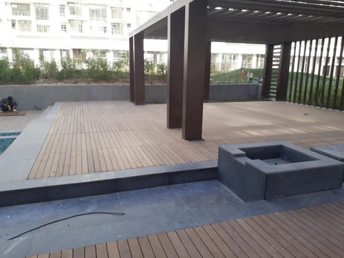 Outdoor Wooden Deck