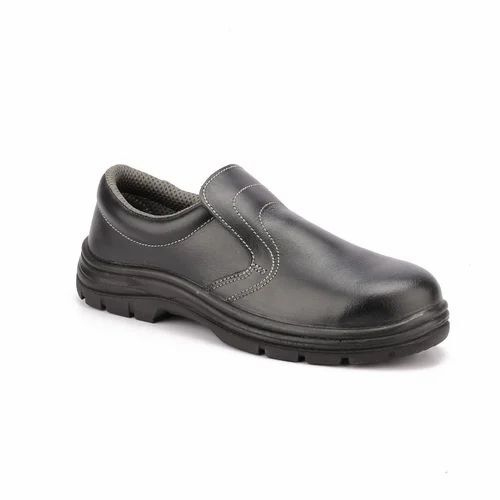 Slip On Leather Safety Shoes