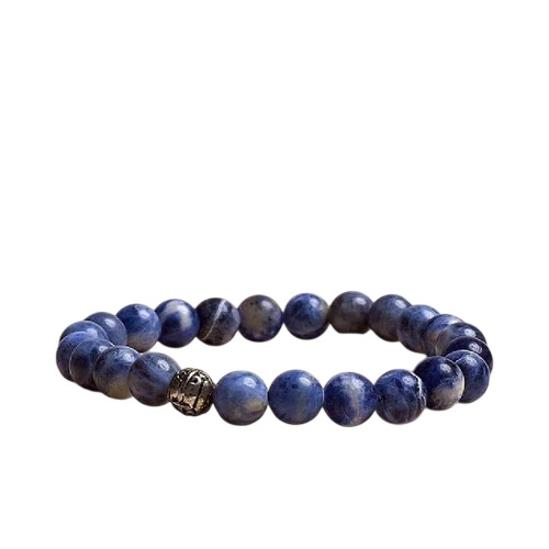 Sodalite Gemstones Bracelet - Color: Blue