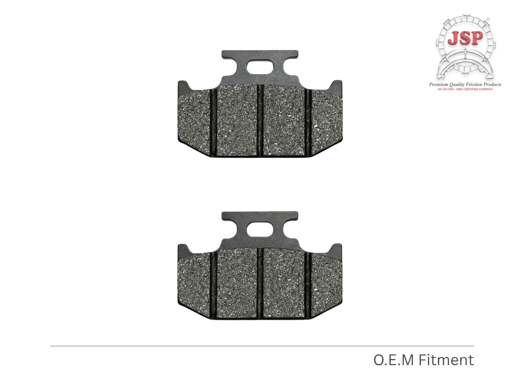 Yamaha Fz V2 V3 Rear Disc Brake Pad - Finish: Smooth