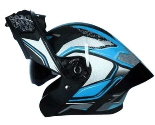 Blue Motorcycle Helmet