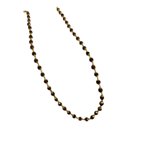 Rudraksha 36 Beads Mala - Beads Colour: Brown