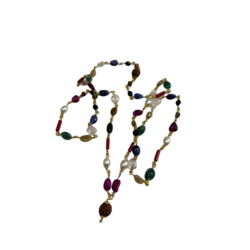 Rudraksha Beads Mala - Beads Colour: Multicolor