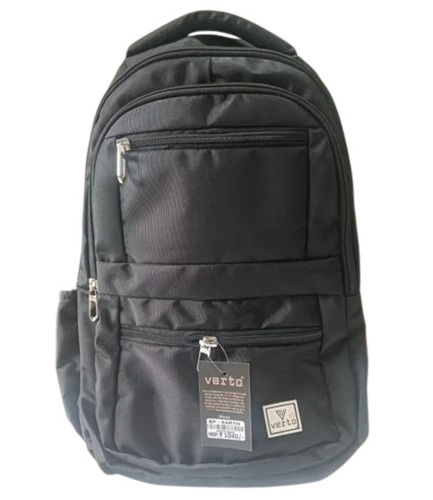 Vetro Black Laptop Backpack