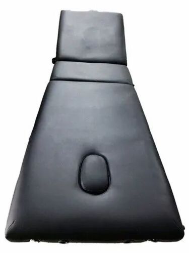 Black Leather Massage Bed