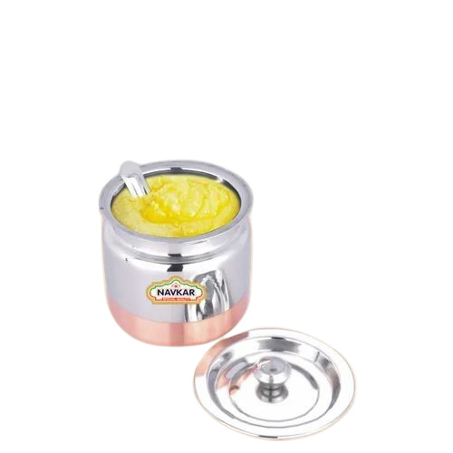 Copper Bottom Ss Ghee Pot