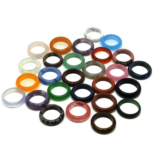 Crystal Stone Rings - Color: Multiple