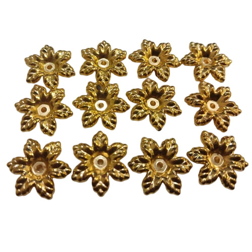 Golden Plastic Ccb Beads