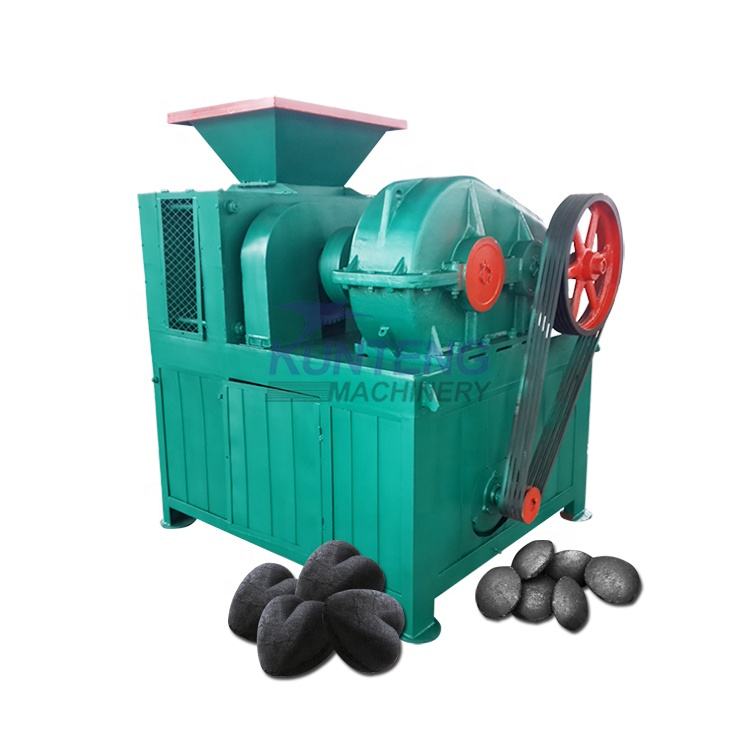 Large Capacity Ball Shape Charcoal Briquette Machine Charcoal Ball Processing Line - Briquette Size: Customized