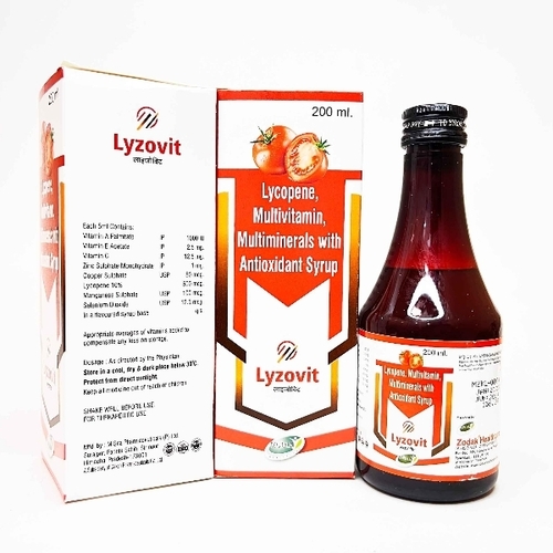 Lycopene Multivitamin Antioxidant Syrup