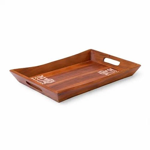 Rectangular Printed Wooden Serving Tray