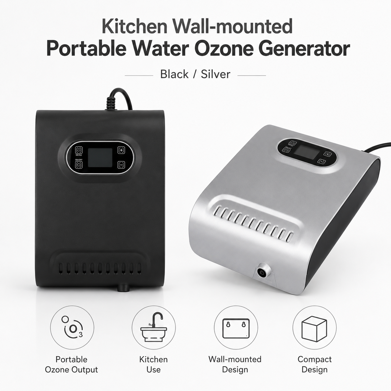 Wall Mounted Water And Air Ozone Purifier Gw600a