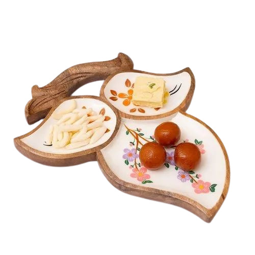 Wooden Sweets Serving Tray