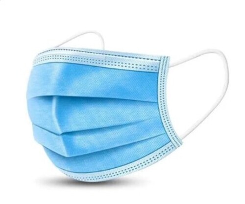 3 Ply Plain Surgical Mask - Age Group: Women