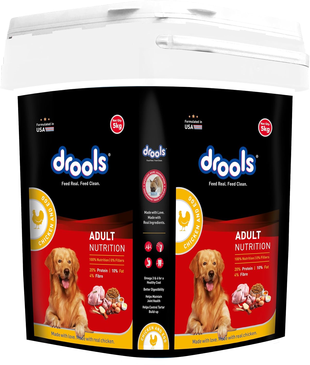Drools Adult Dry Dog Food 5Kg - Age Group: All Breed Sizes