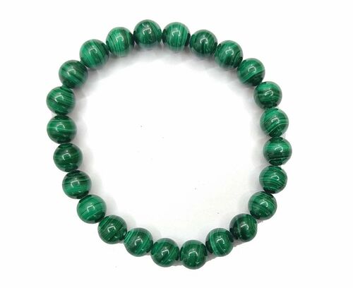 Malachite Beaded Bracelet