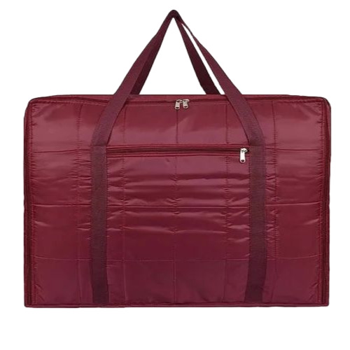 Maroon Blanket Bag