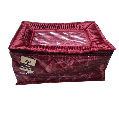 Maroon Jewellery Kit Box