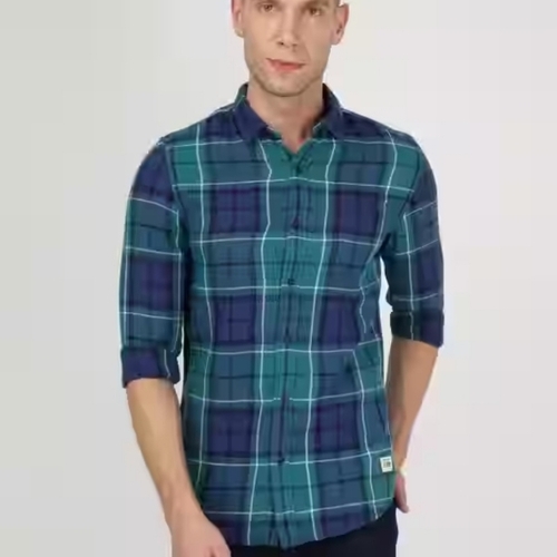 Mens Check Shirt