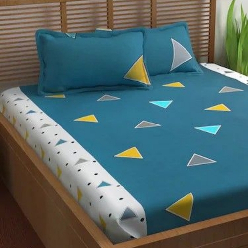 Printed Cotton Bedsheet Set By Gogia Handloom Industry