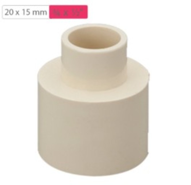 Reducer Socket Coupler 20 x 15mm