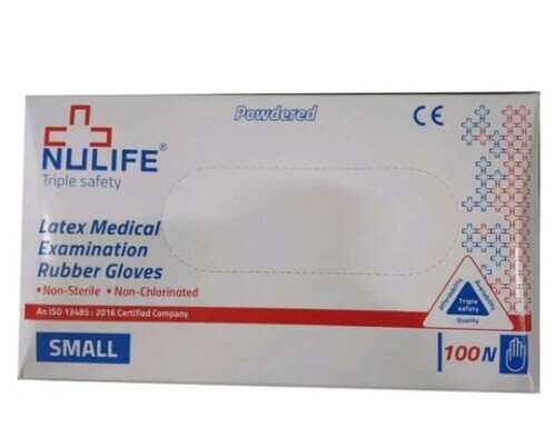 Single Use Latex Examination Gloves - Attributes: Highly Comfortable