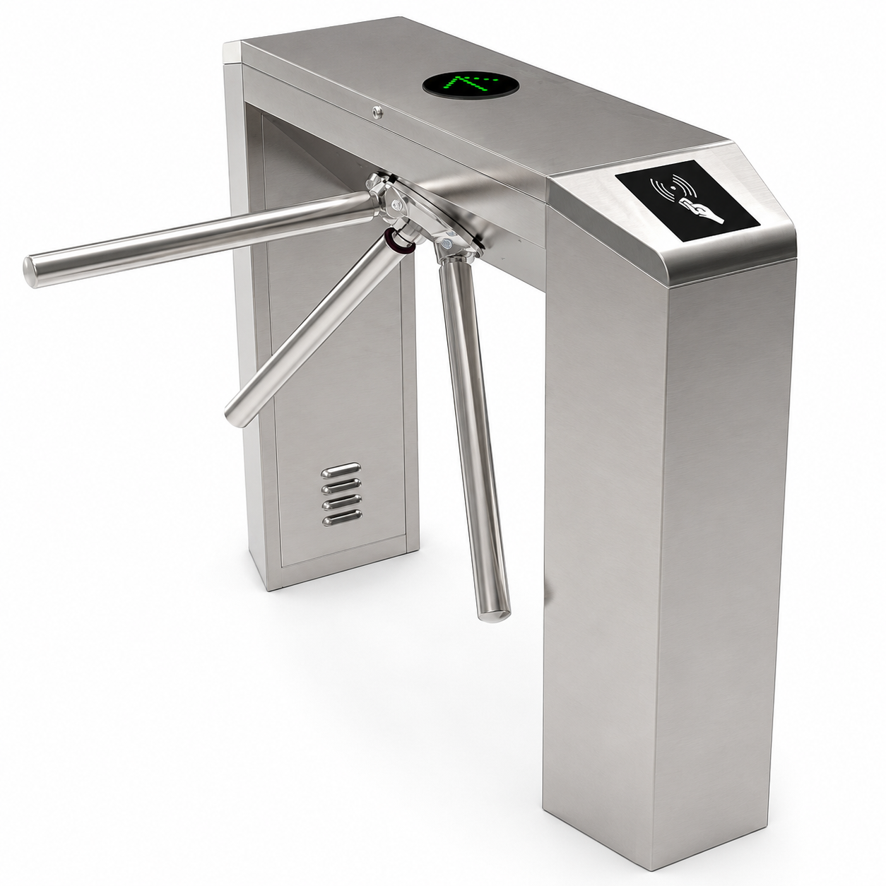Tripod Turnstile - Color: Silver