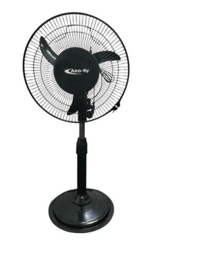3 Blade 100w Black Pedestal Fan