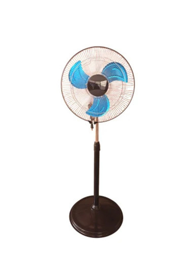 3 Blade 100w Bright Blue Pedestal Fan