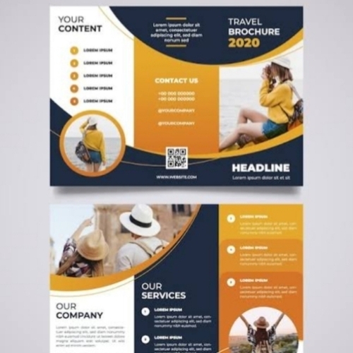 Designer brochure booklet