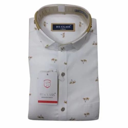 Designer Men Collar Neck Shirt