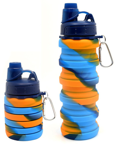 Foldable Silicon Water Bottle 500 Ml