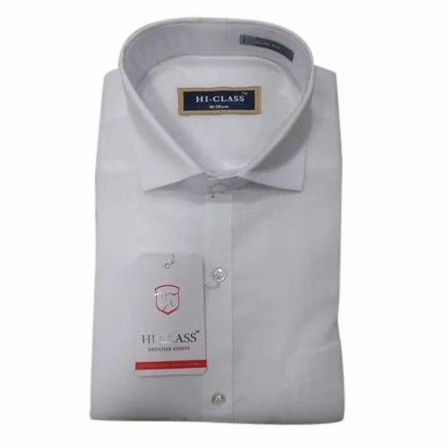 Men Formal White Shirt