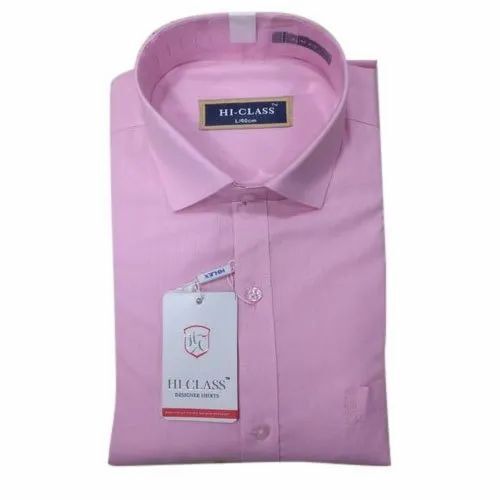 Men Party Wear Plain Shirt