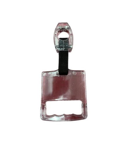Pvc Handle With Advertisement Space For Bus And Other Public Vehicle - Color: Red